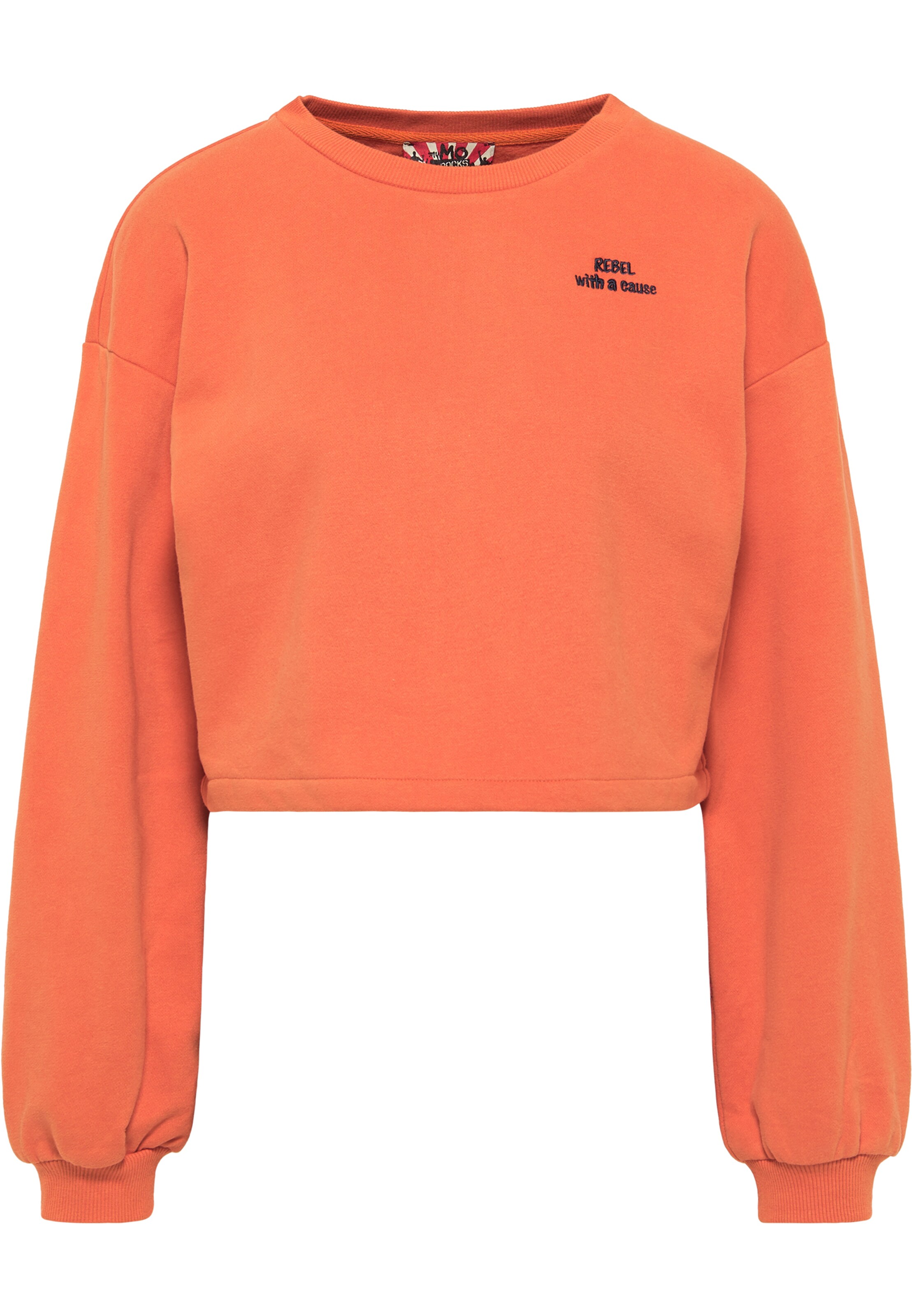 myMo ROCKS - Sweatshirt em laranja: frente