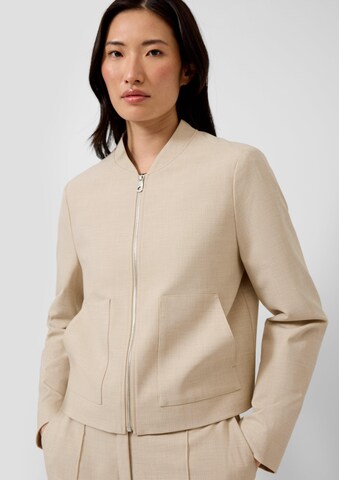 s.Oliver Between-season jacket in Beige: front
