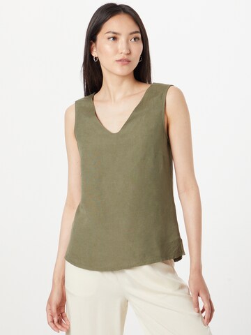 TOM TAILOR Top in Groen: voorkant