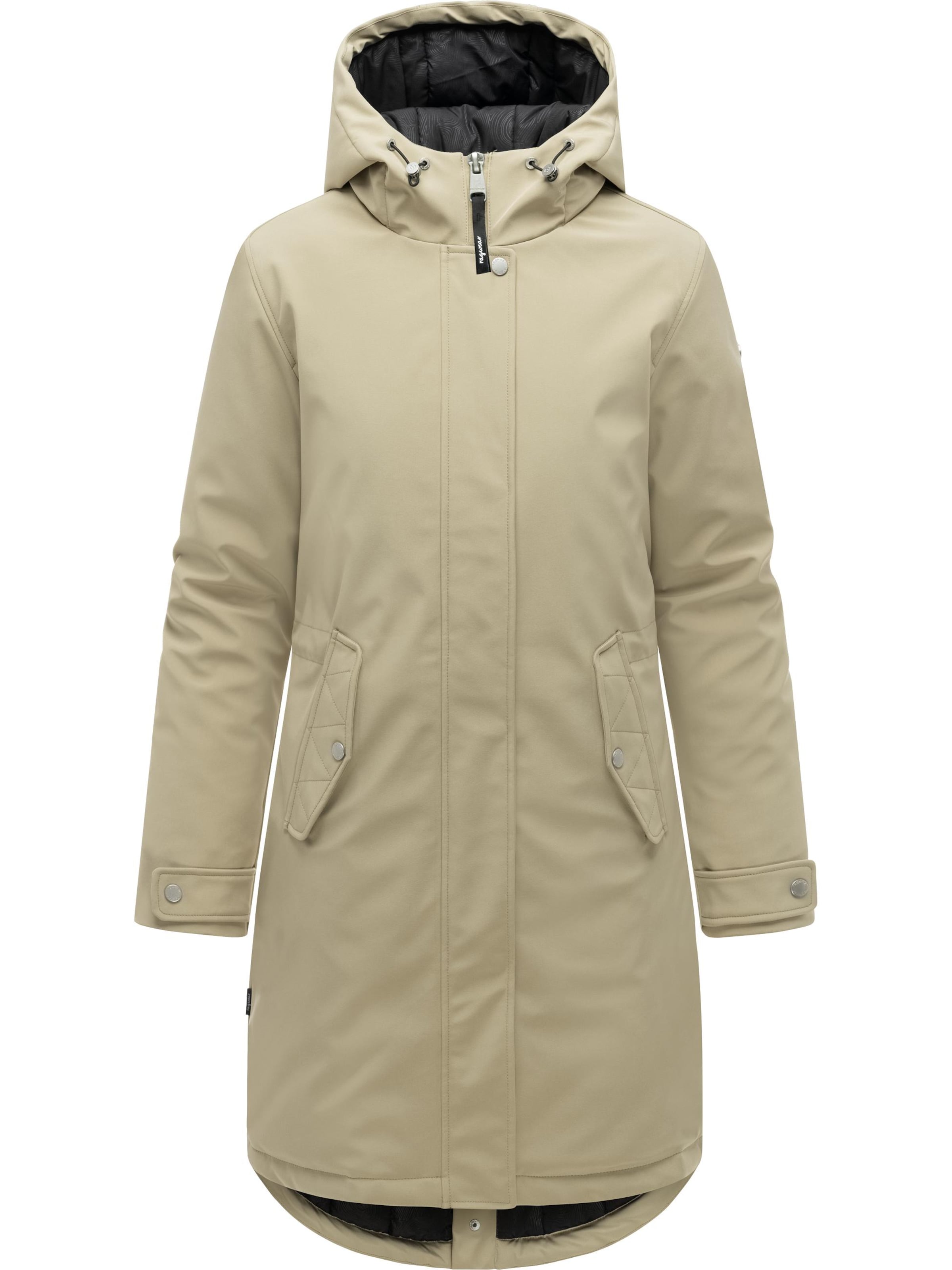 Ragwear Raincoat 'Itiga' in Beige: front