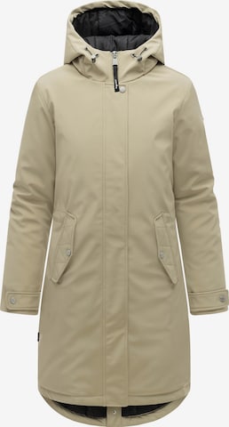 Ragwear Raincoat 'Itiga' in Beige: front