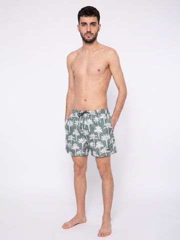 Only & Sons Swimming Trunks 'Tedswim' in Green: front