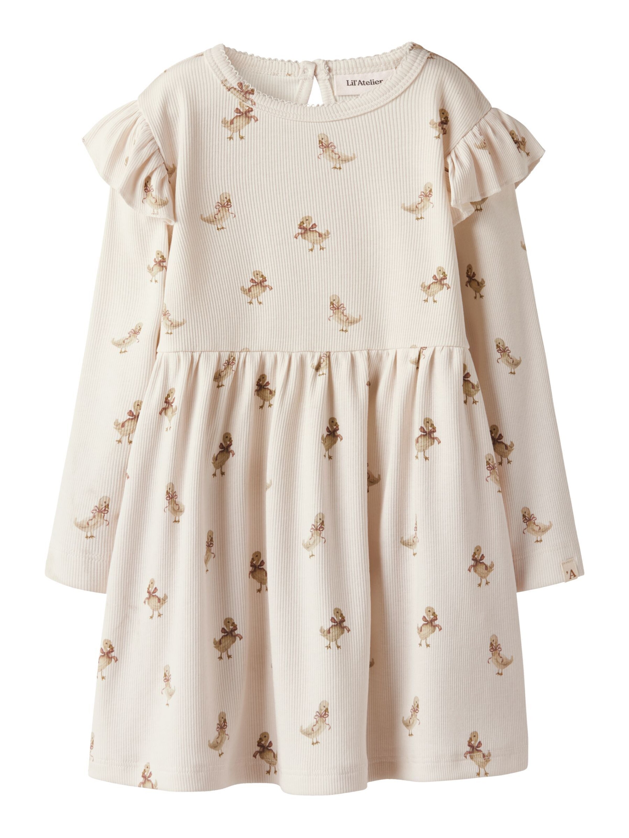 Lil'Atelier Dress in Beige: front