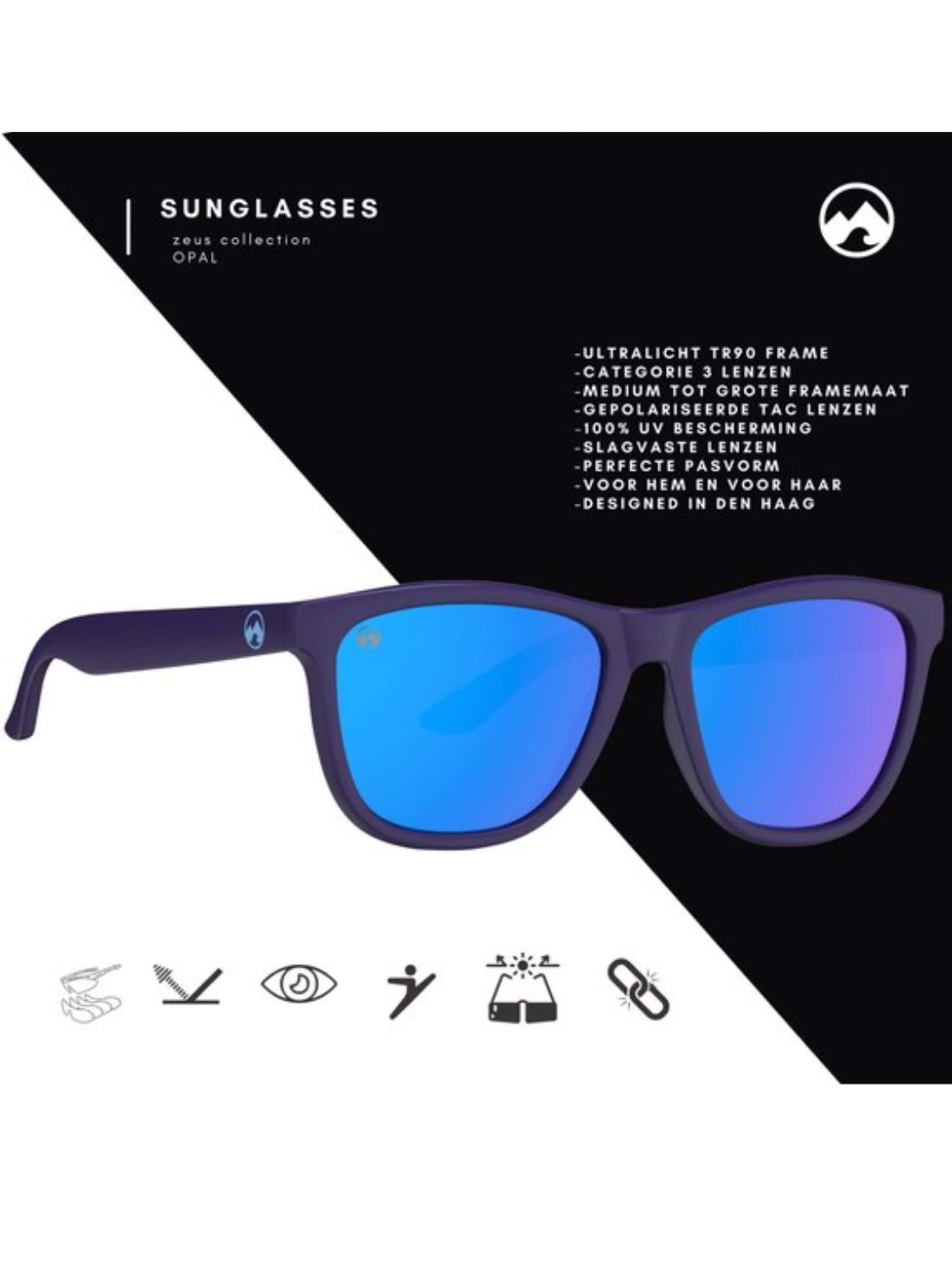 Lunettes de soleil sport 'MowMow Opal LIMITED Sunglasses - Polarized - Men - Women' Mowmow en bleu