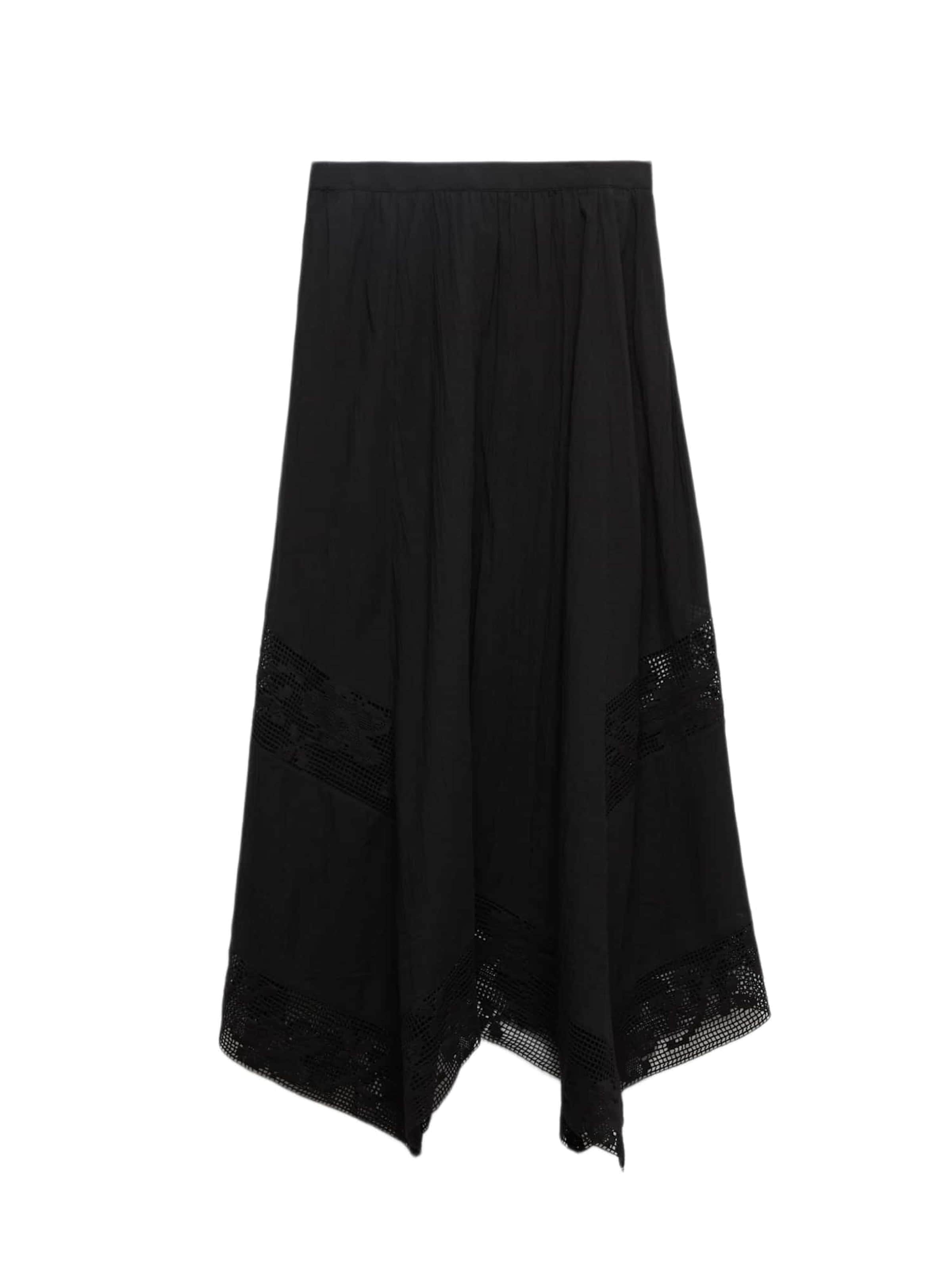 Gonna di Marks & Spencer in nero: frontale