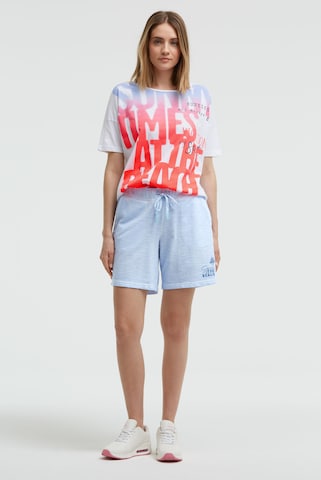 Soccx Loosefit Sweatshorts in Blau