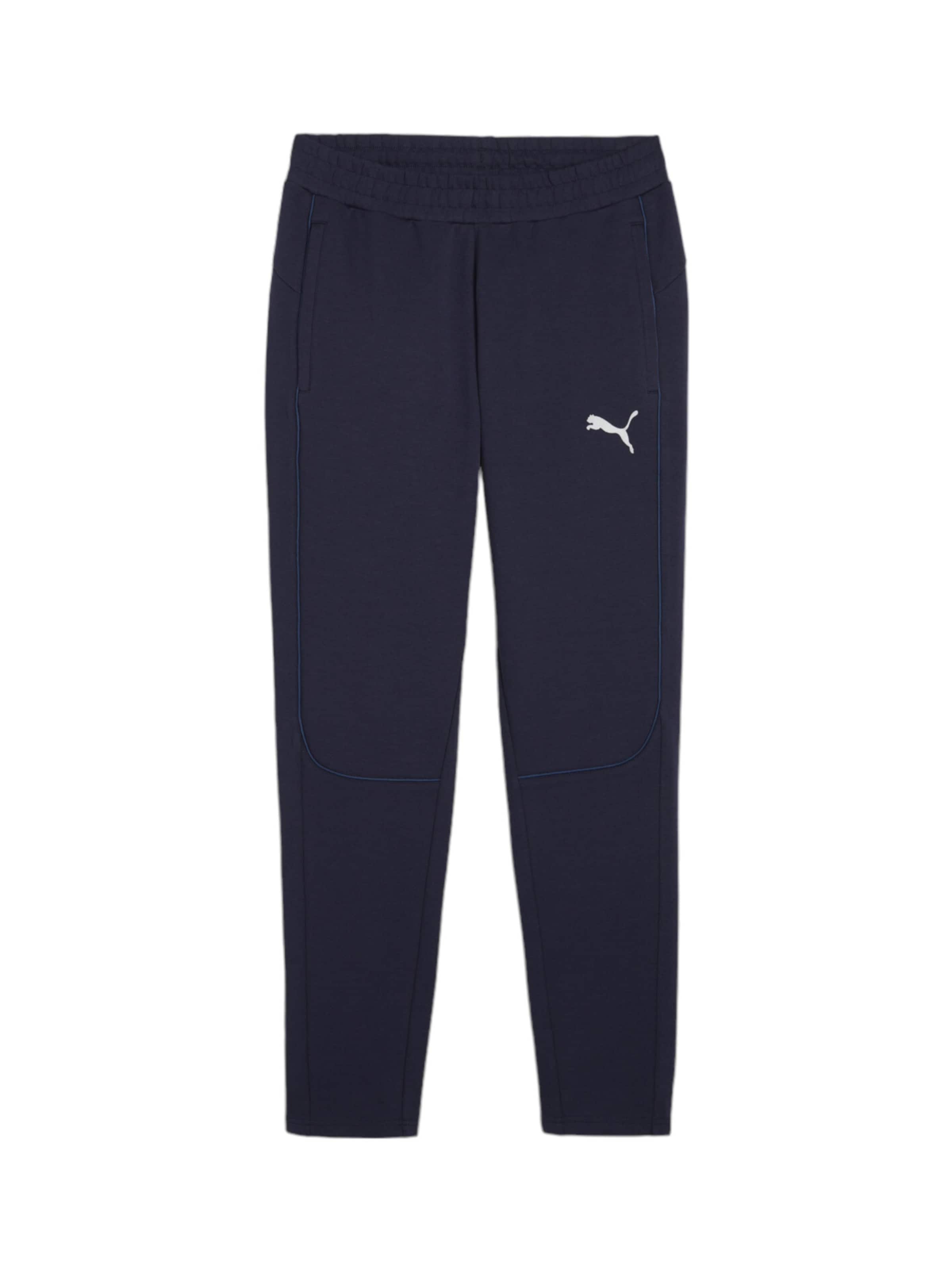 PUMA regular Sportsbukser 'Team Final' i blå: forside