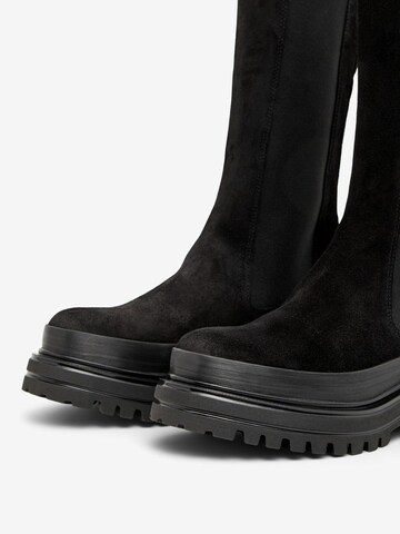 Chelsea Boots Bianco en noir