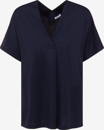 Camicia da donna di SEIDENSTICKER in blu: frontale