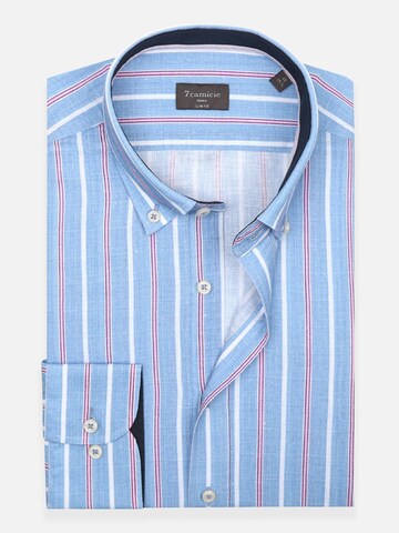 7Camicie Slim Fit Businesshemd‌‌‌‌‌ in Blau