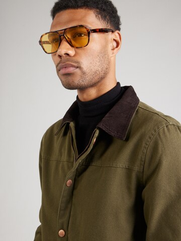 INDICODE JEANS Välikausitakki värissä vihreä