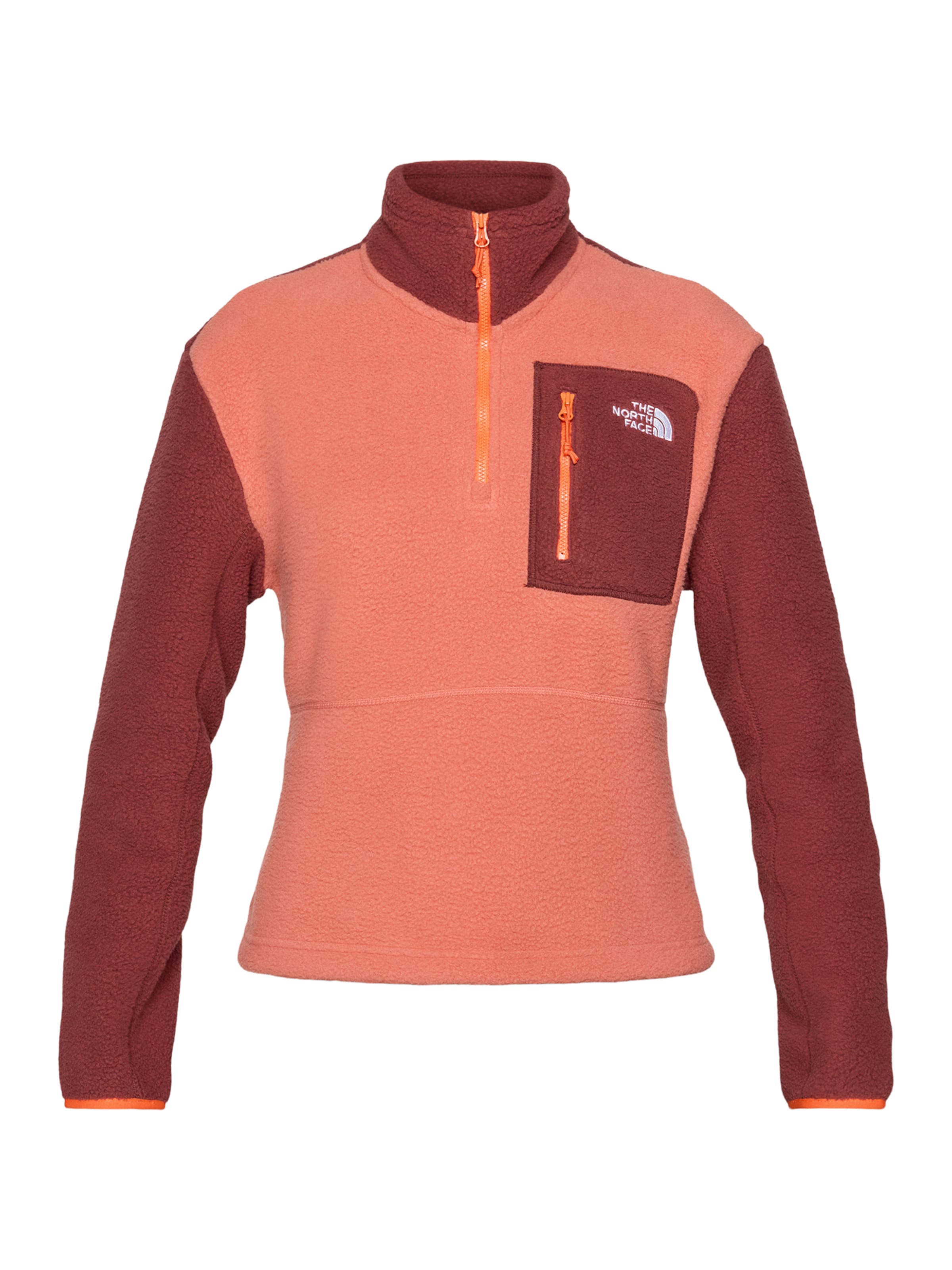 THE NORTH FACE Sports sweater 'YUMIORI' in Coral / Cranberry / White, Item view