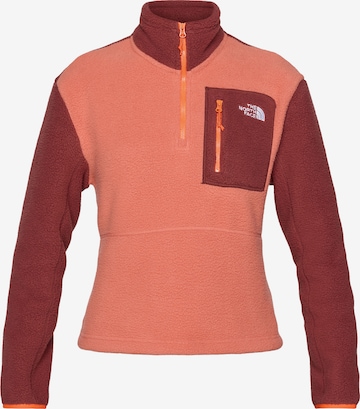 THE NORTH FACE Спортивная кофта 'YUMIORI' в Красный: спереди