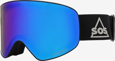 SOS Skibrille in schwarz, Produktansicht