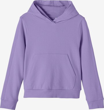 Sweat-shirt 'Diane' NAME IT en violet : devant