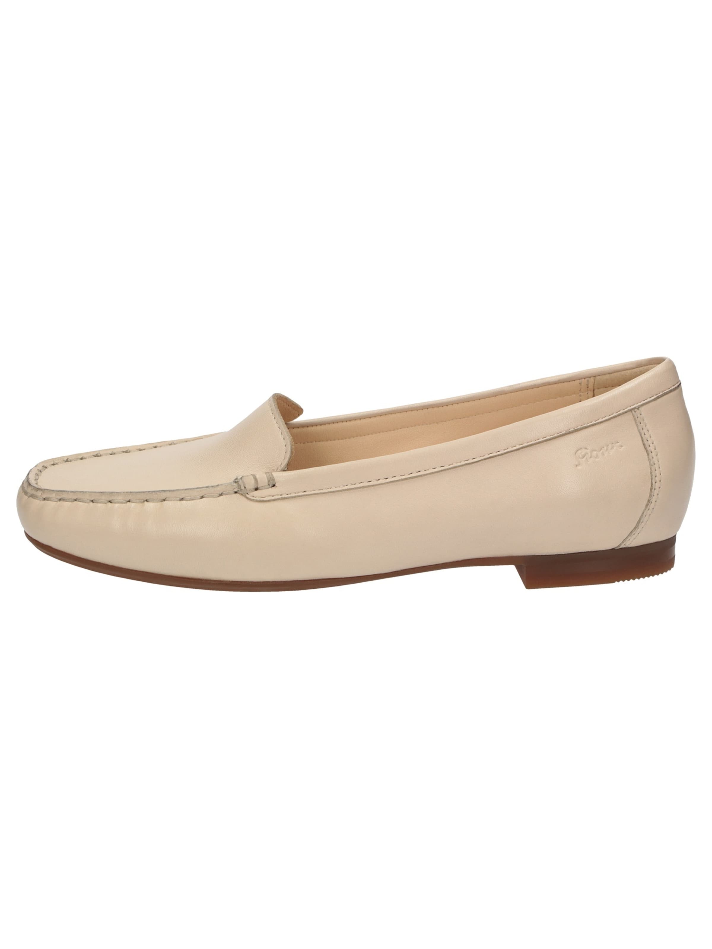SIOUX Classic Flats 'Zalla' in Beige