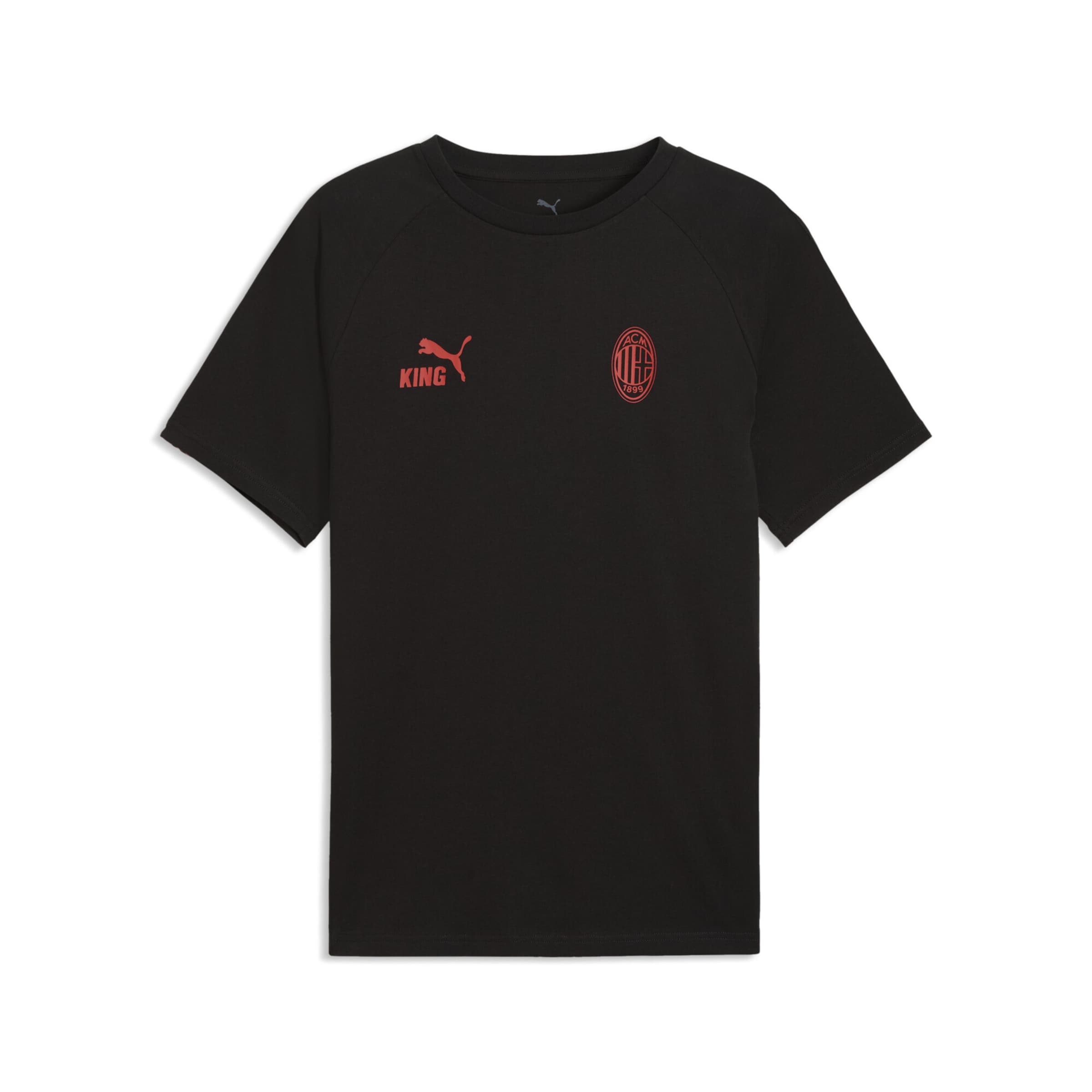 PUMA Functioneel shirt 'AC Milan King' in Zwart: voorkant