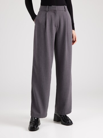 VERO MODA Wide Leg Hose 'VMDINA' in Grau: Vorderseite