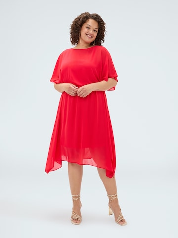 Robe Fiorella Rubino en rouge