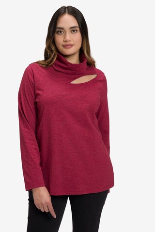 T-shirt Ulla Popken en rouge : devant