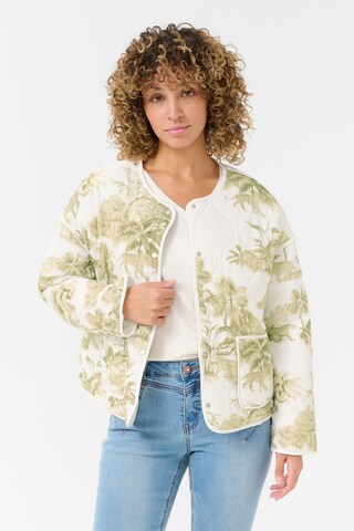 Veste mi-saison 'CRNaomi' Cream en blanc : devant