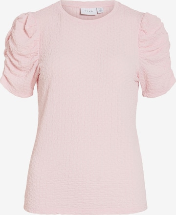 VILA Blouse 'VIAnine' in Pink: front