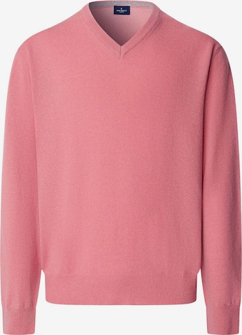 Hackett London Trui in Roze: voorkant