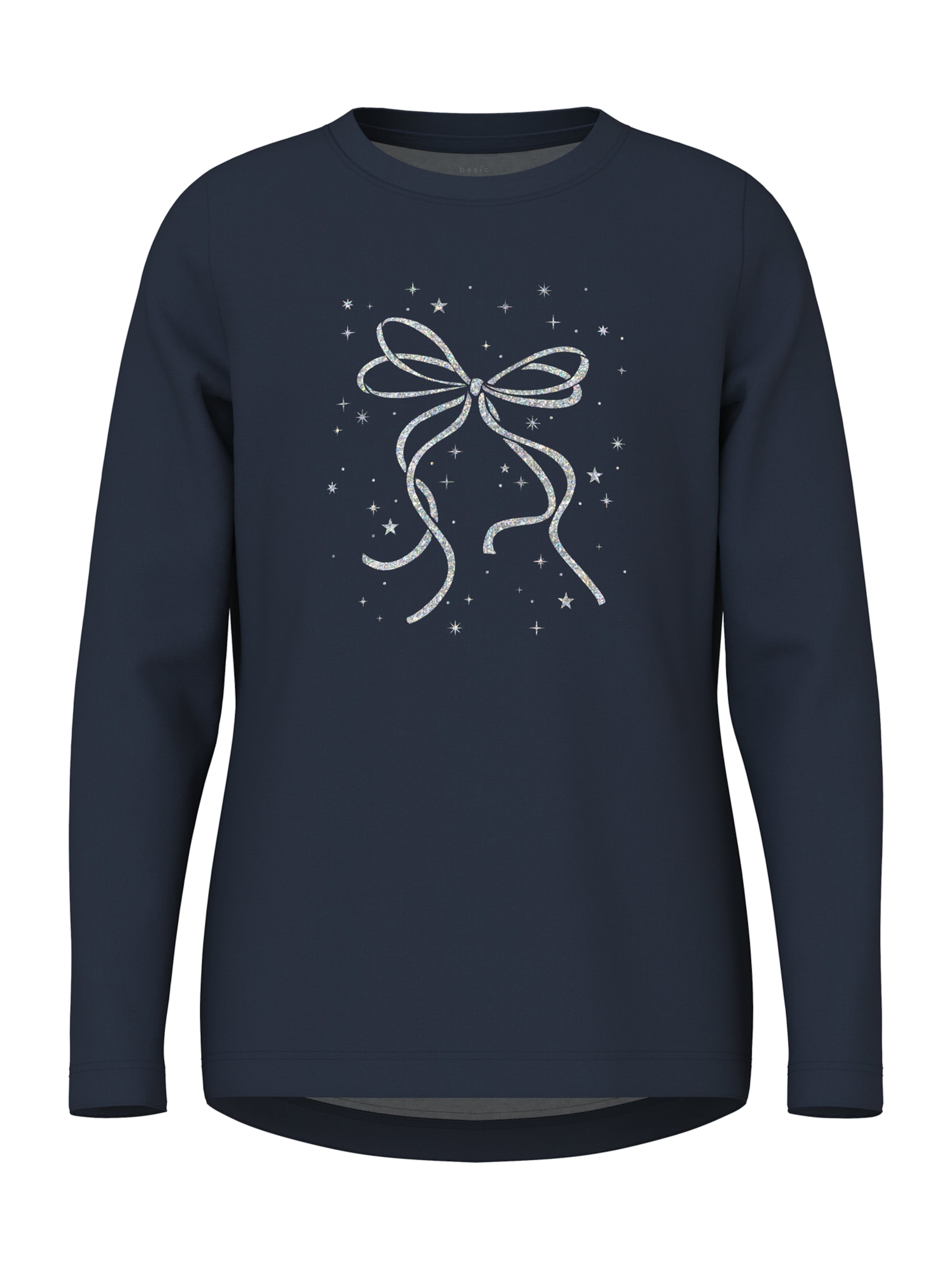 NAME IT Majica 'NKFVIPARTY' | modra barva: sprednja stran