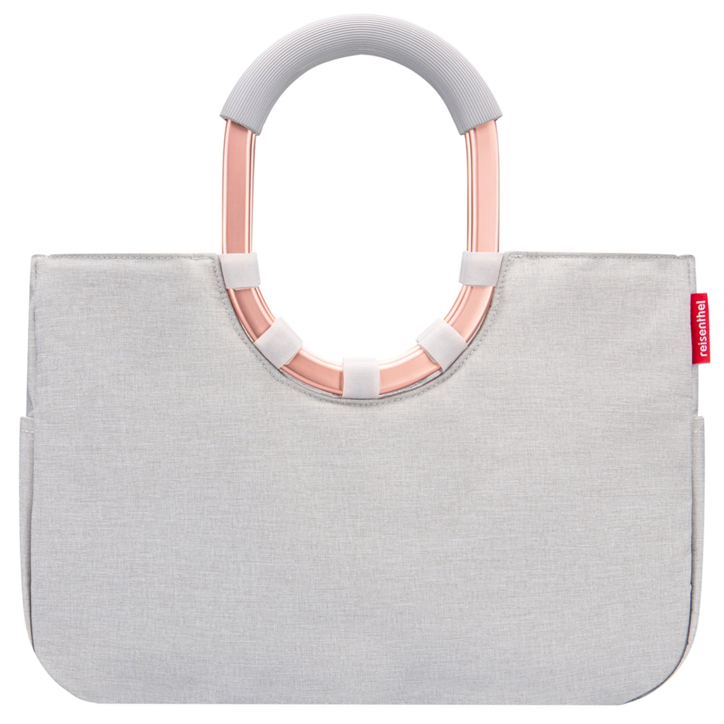 REISENTHEL Pouch in Grey: front