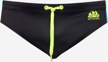 Pantaloncini da bagno 'Diwalter' di Sundek in nero: frontale