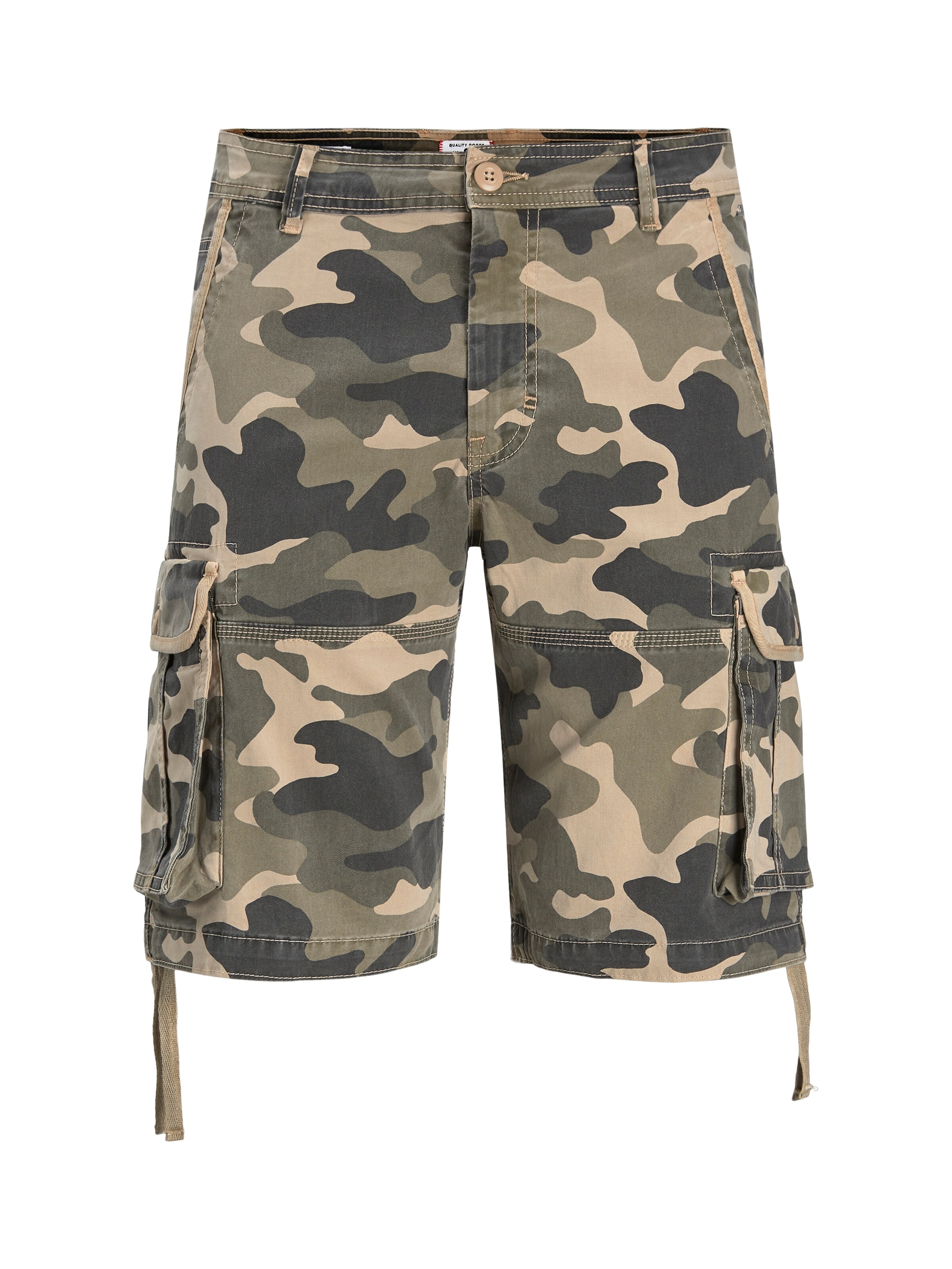 JACK & JONES Loosefit Hose 'Tzeus' in Grün: Vorderseite