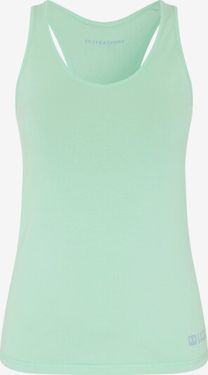 Jette Sport Sporttop in mint / violettblau, Produktansicht