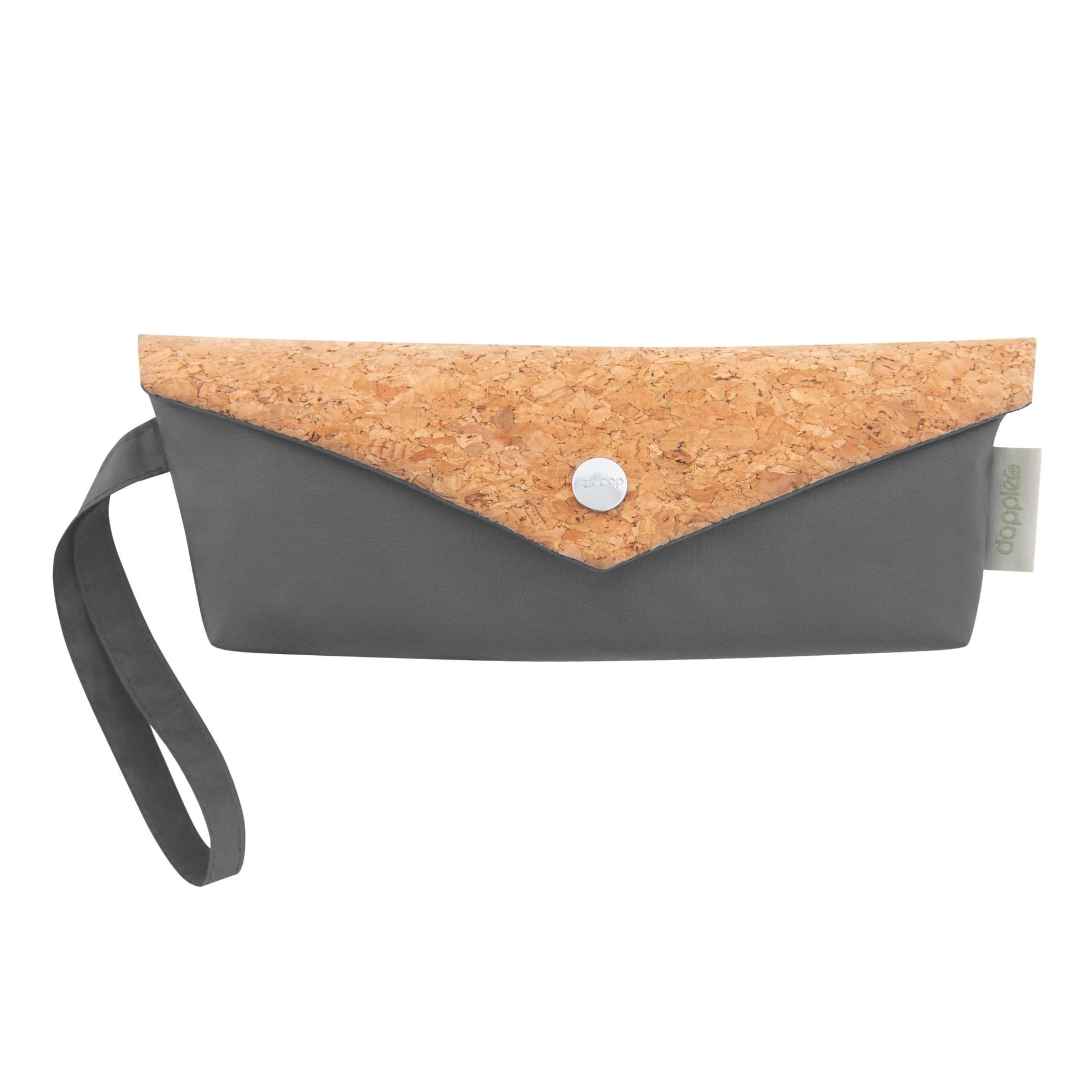 Doppler Regenschirm 'Nature Mini' in Grau