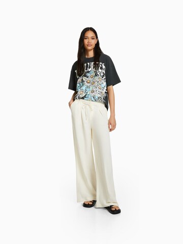 T-shirt Bershka en bleu