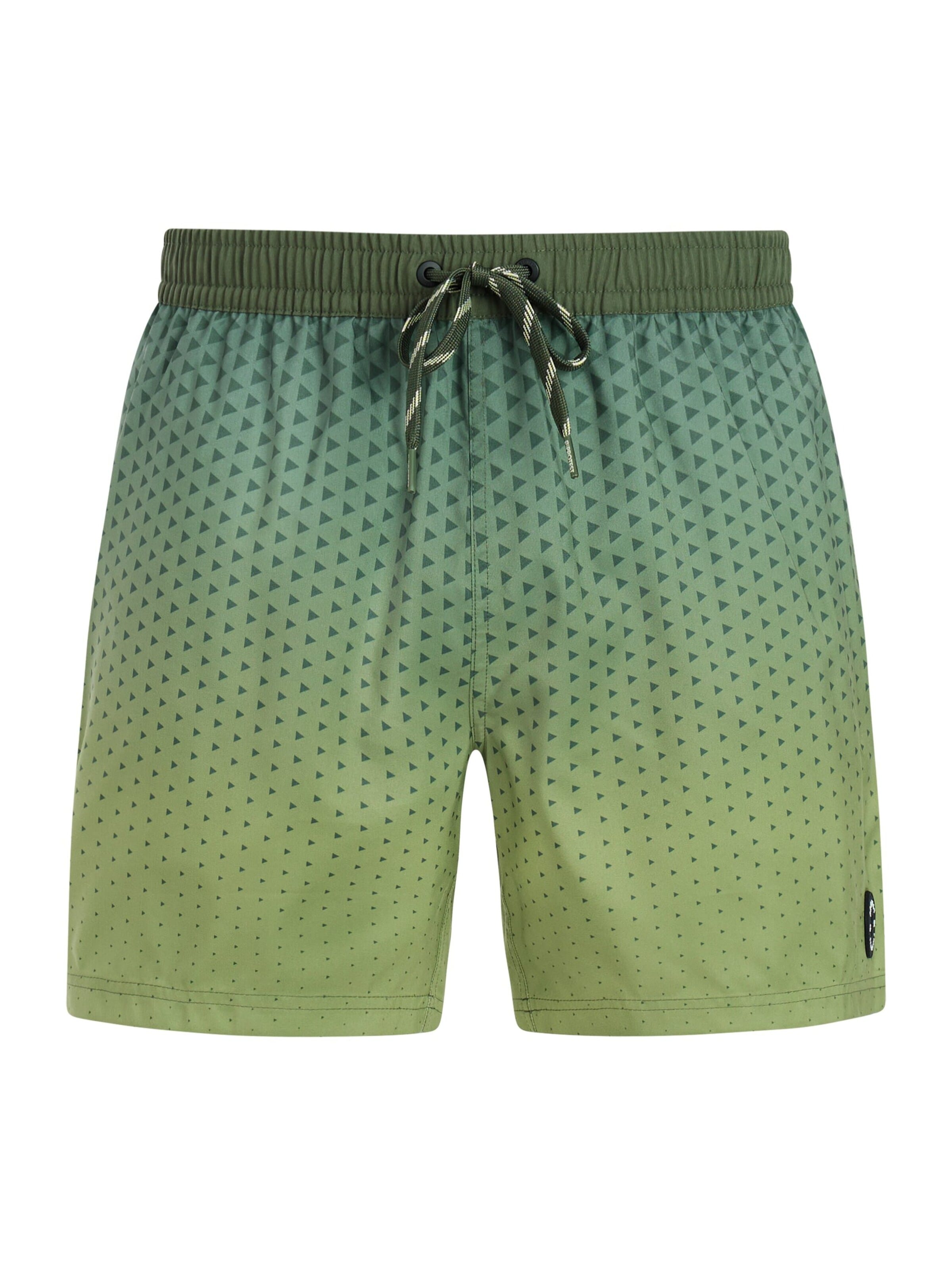 PROTEST Swimming shorts 'PRTNorthaw' in Green: front