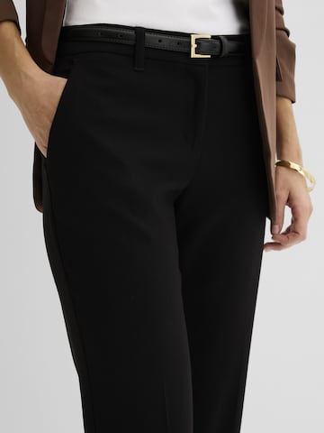 bonprix Slimfit Anzugshose ' ' in Schwarz