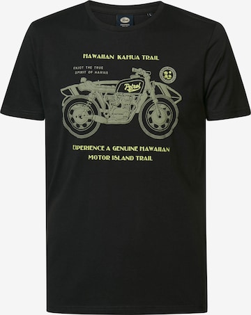 Petrol Industries T-Shirt in Grau: predná strana