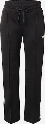 Regular Pantalon de sport DKNY Performance en noir : devant