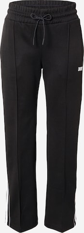 regular Pantaloni sportivi di DKNY Performance in nero: frontale