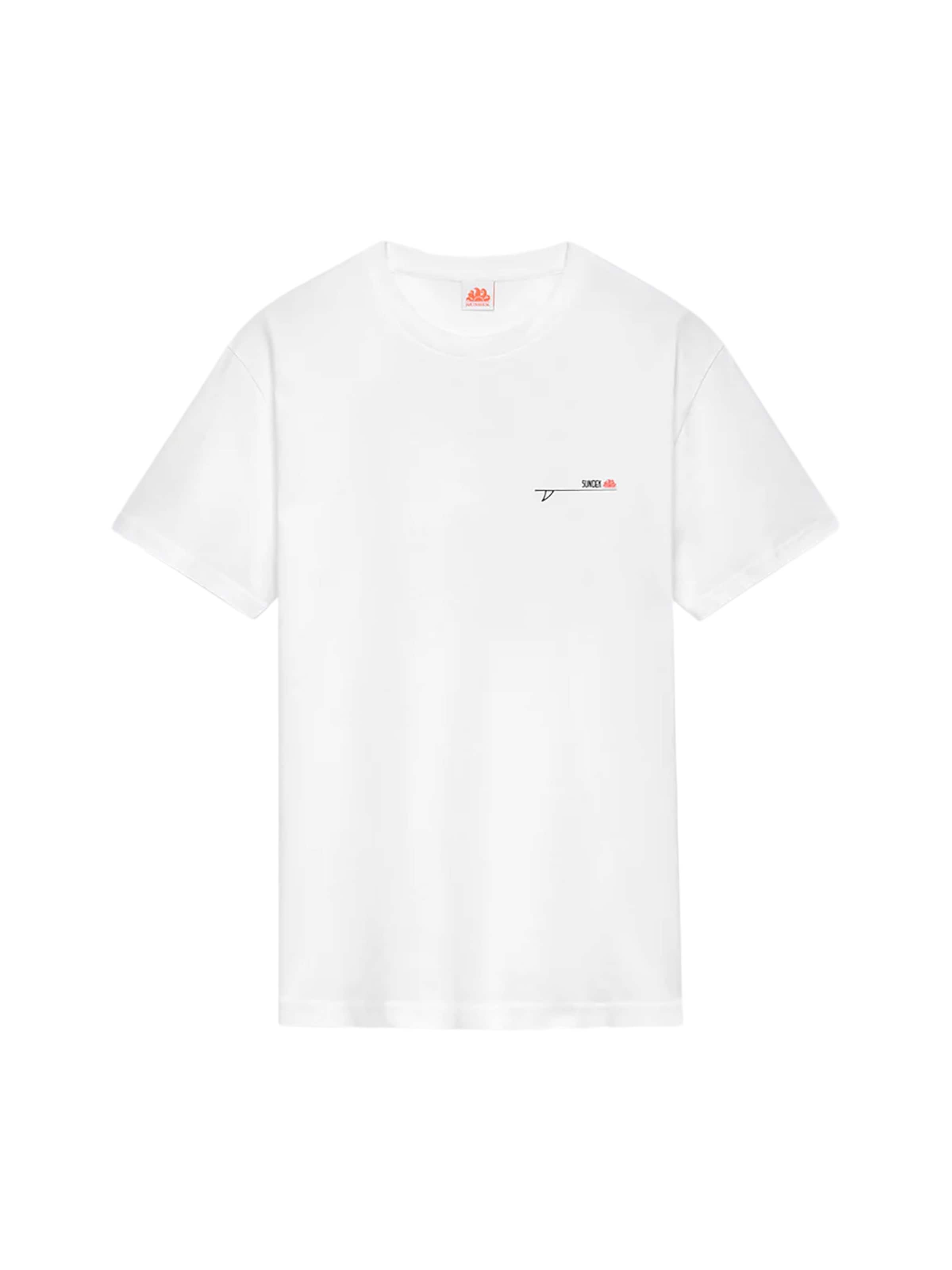 Sundek - Camisa em branco: frente