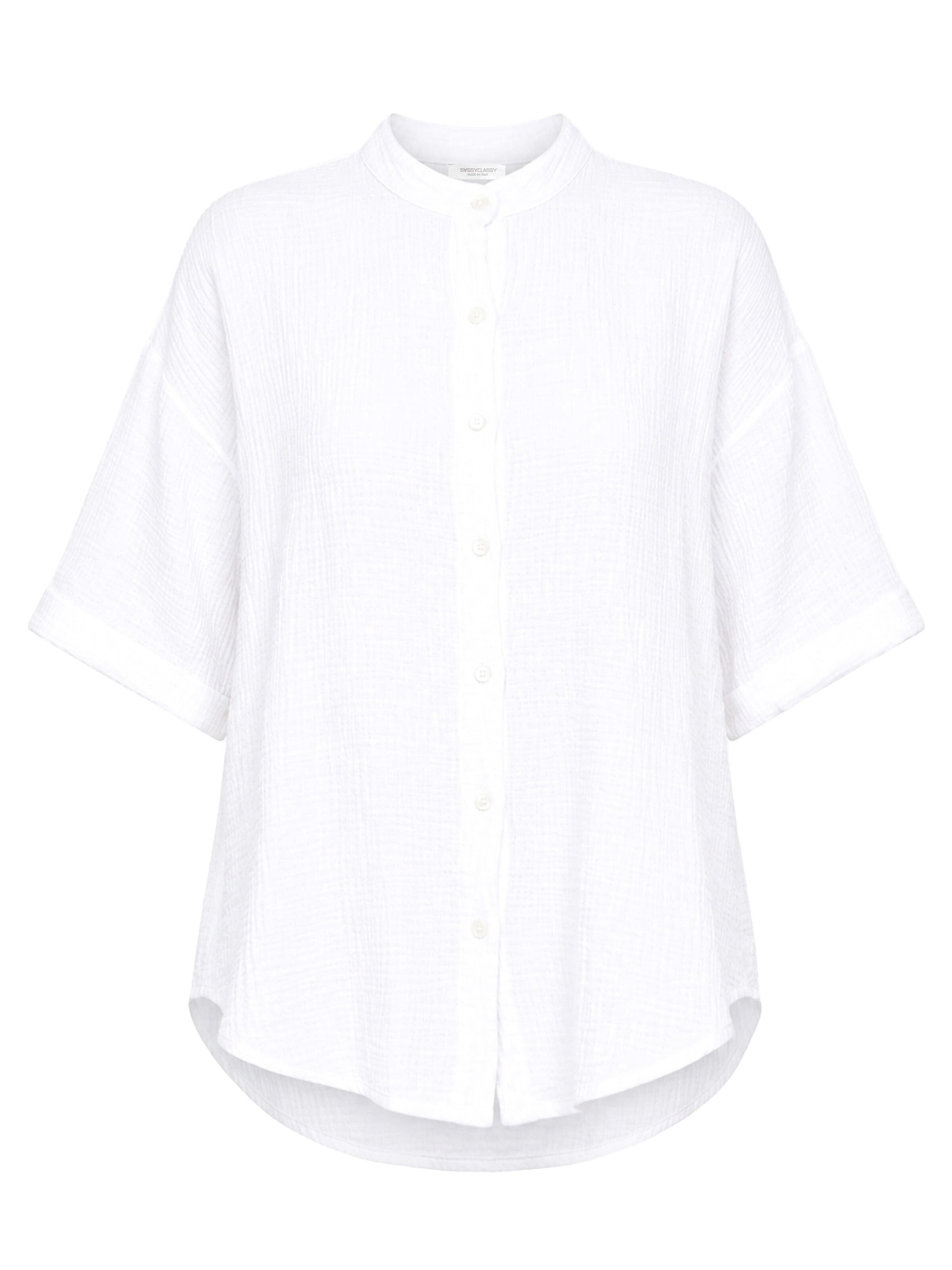 SASSYCLASSY Bluse‌‌‌‌‌‌‌ in L in weiß, Produktansicht