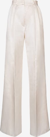 Anse Victorin Wide Leg Hose 'Amara' in Beige: Vorderseite