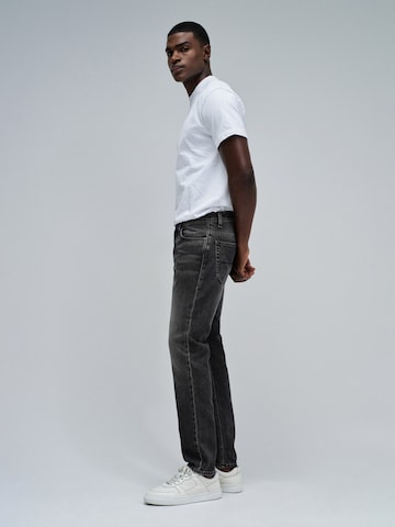 Coupe slim Jean Salsa Jeans en noir