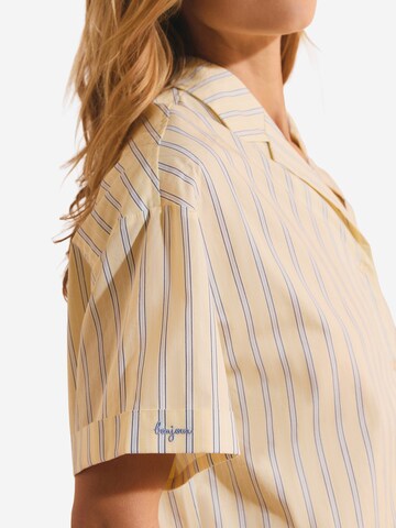 ETAM Schlafshirt 'BENICIO' in Gelb