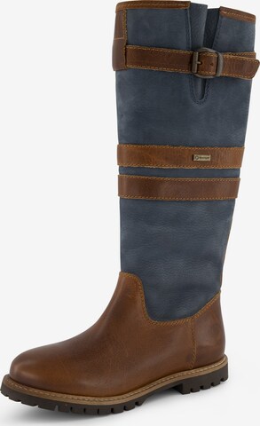 Travelin Boots 'Norway ' in Blauw: voorkant