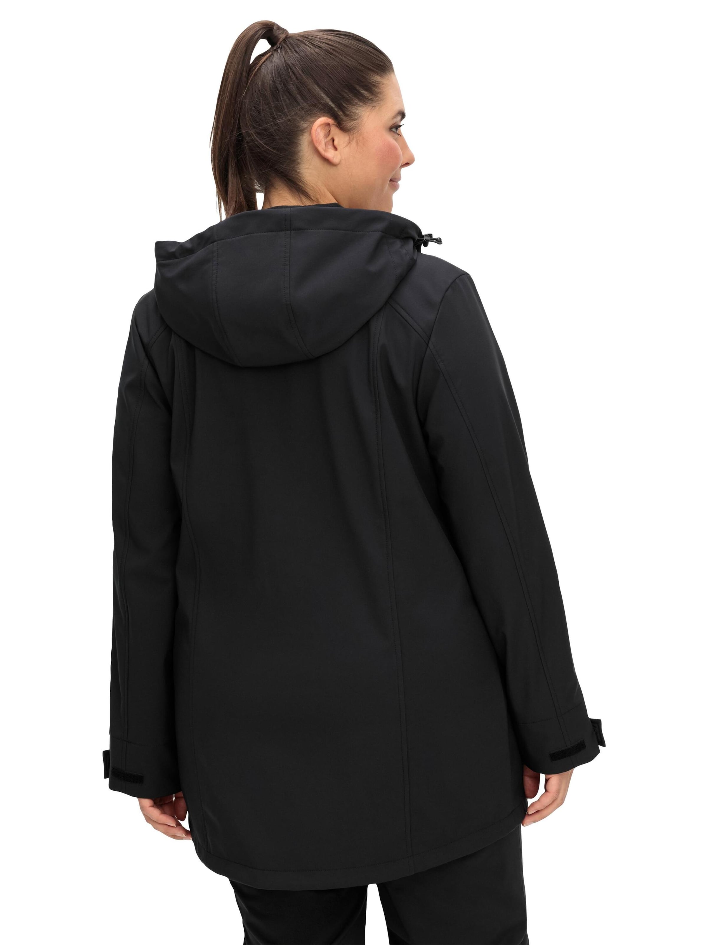 SHEEGO Funktionsjacke in Schwarz