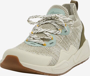 Sneaker bassa di Pull&Bear in beige: frontale