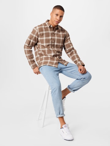 HOLLISTER Regular fit Overhemd in Bruin