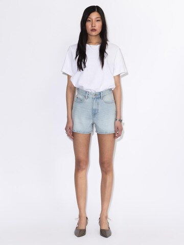 Dr. Denim Tapered Jeans 'Nora Shorts'‌‌‌‌‌‌‌‌ in Blau