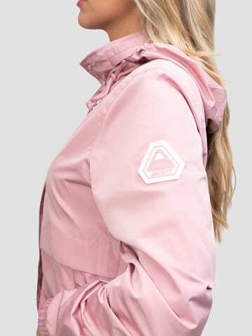 Giacca per outdoor ' Atlas Leichte Windjacke ' di JACK1T in rosa